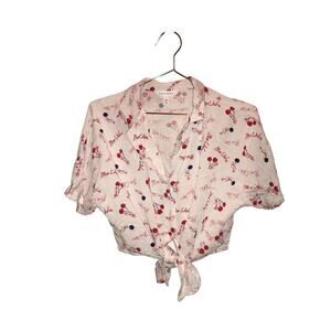 Popsugar Mon Cheri blouse size medium